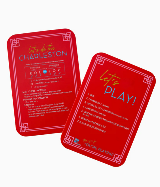 Red Mahjong Tile Shufflers