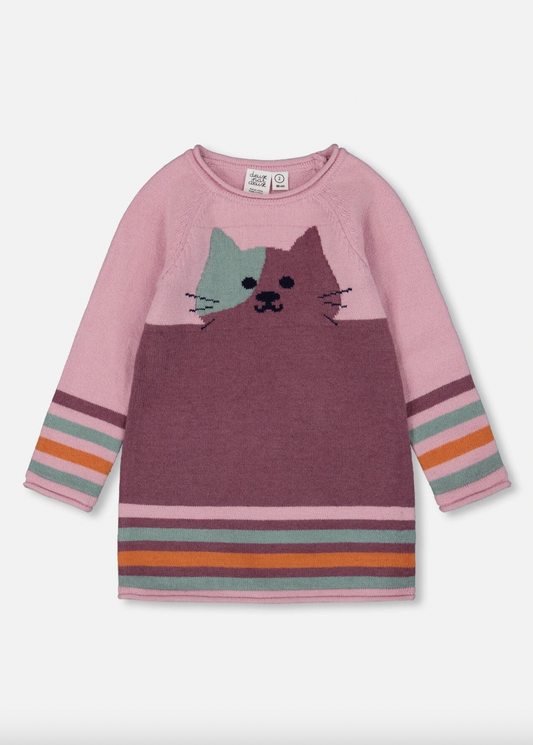 Knit Cat Dress