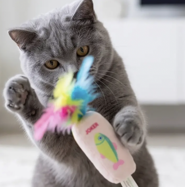Meowjong Tiles Cat Toy