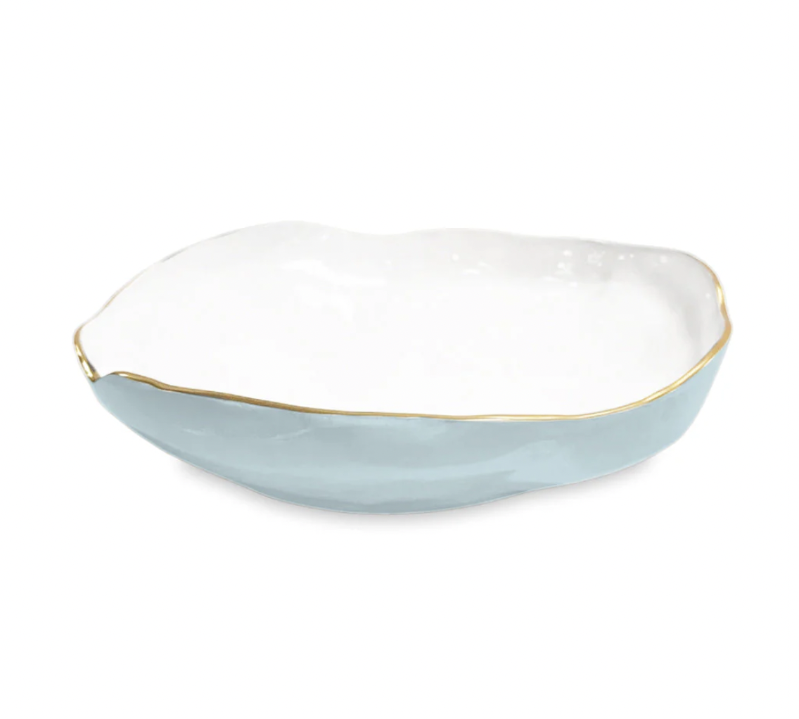 Sky Blue + White ENCANTO Nuevo Large Bowl