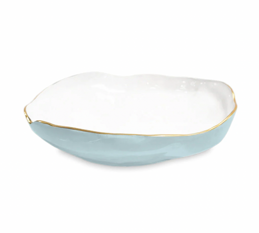 Sky Blue + White ENCANTO Nuevo Large Bowl