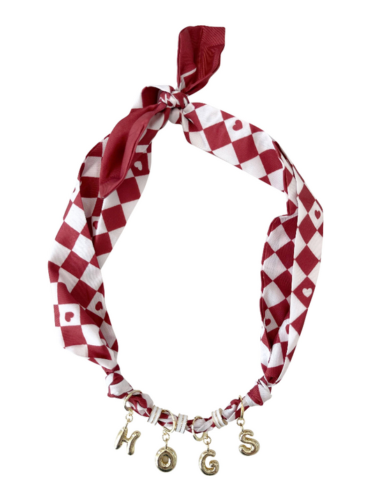HOGS Charm Scarf Necklace