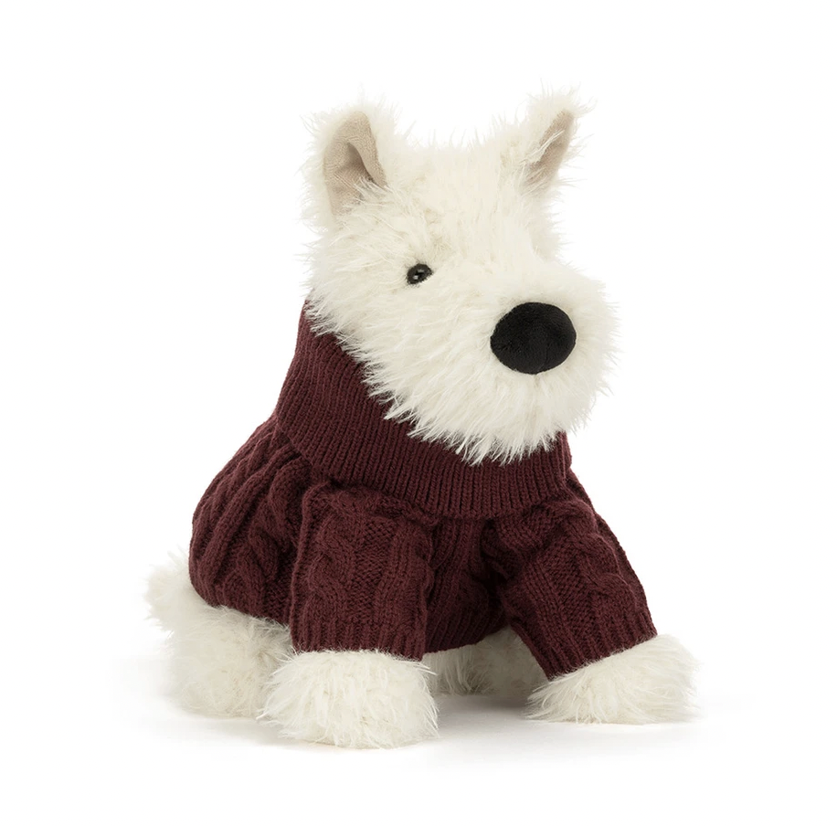 Munro Scottie Dog 'Winter Jumper'