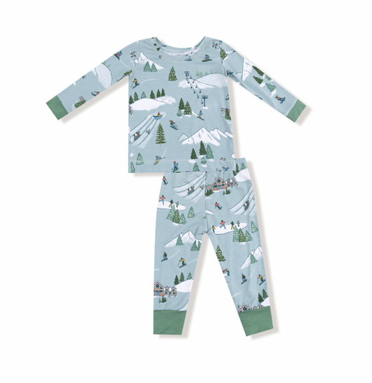 Winter Fun Skiers Pajamas
