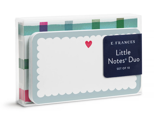 Scalloped Heart Little Notes Duo Set