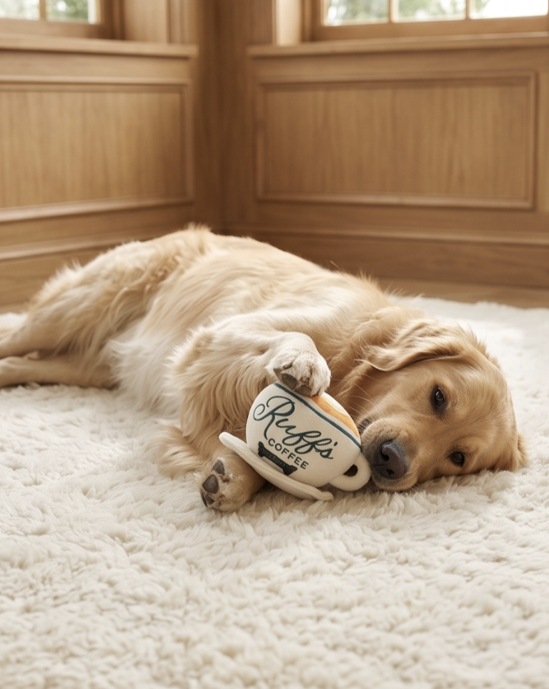 Ruff's Coffee Cup & Saucer