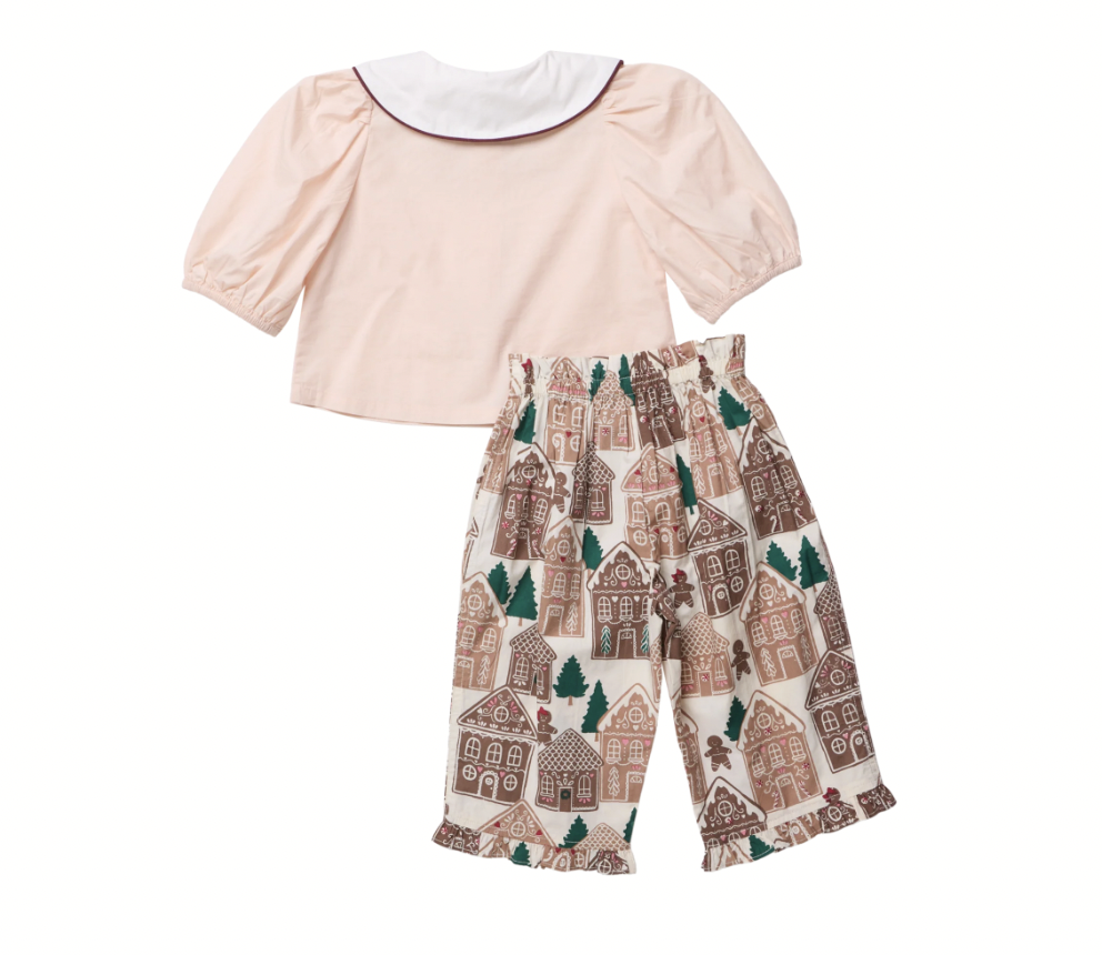 Gingerbread Houses Noelle 2 Piece Set