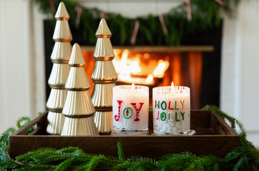 Holly Jolly Candle