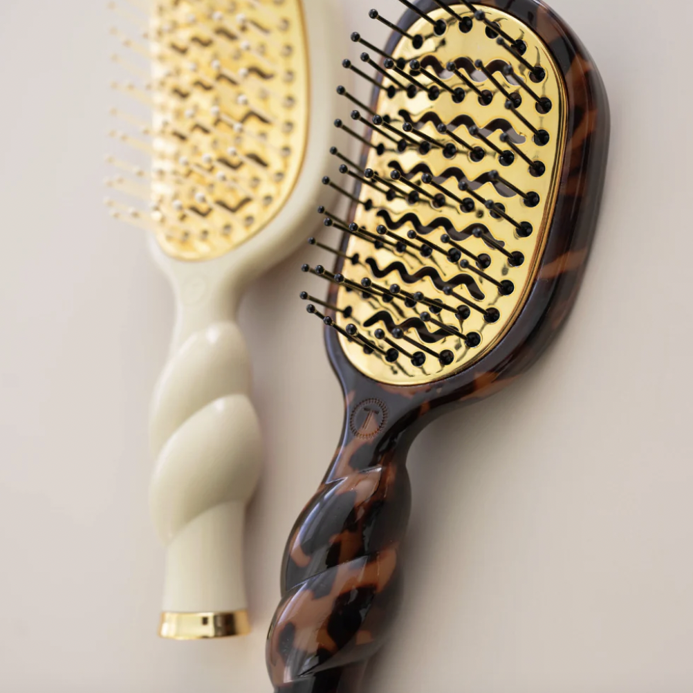 Tortoise Mini Vented Hair Brush