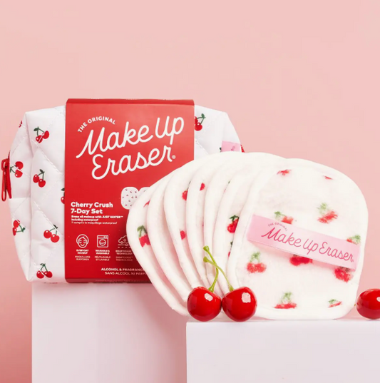 Cherry Crush 7-Day Set & Makeup Bag Gift Set