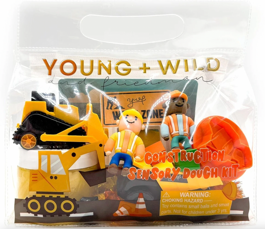 Construction Sensory Dough Bag