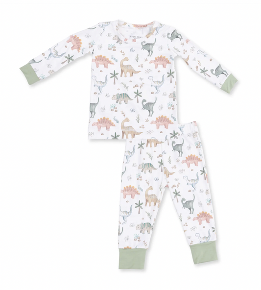 Sweet Baby Dinos Long Sleeve Pajama Set