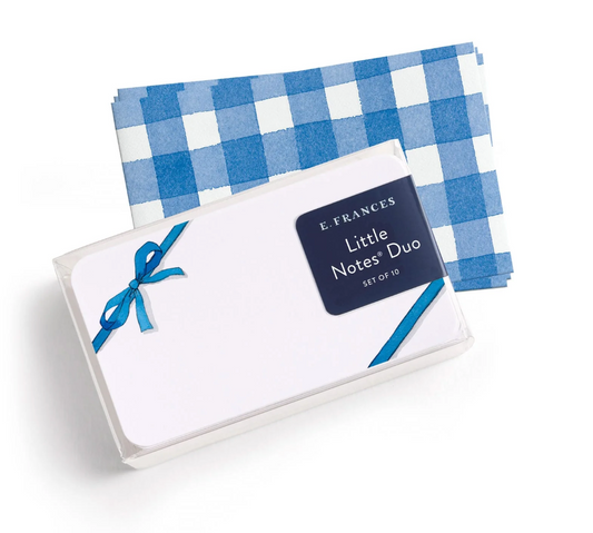 Blue Bow Little Duo Set