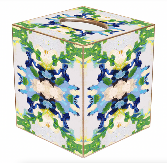 Snow Garden Tissue Box Cover