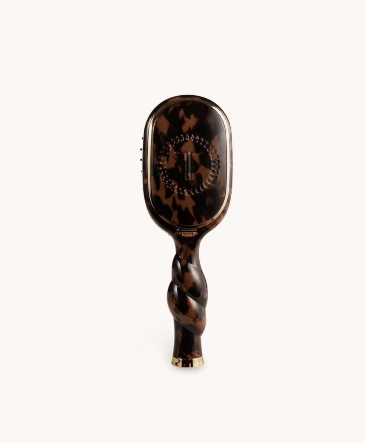 Tortoise Mini Boar Bristle Hair Brush