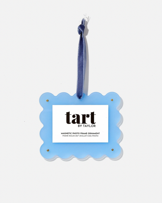 Denim Blue Frame Ornament