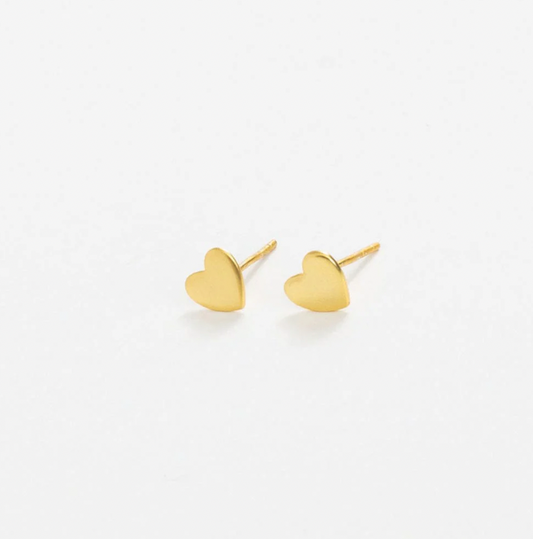 Hearts Post Earrings