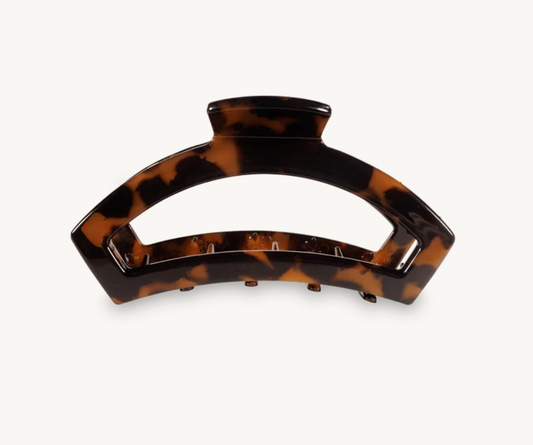 Open Tortoise Small Claw Hair Clip