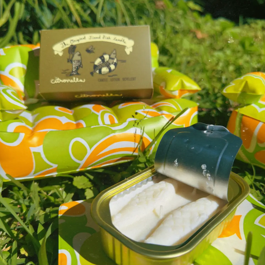 Citronella Tinned Fish Candle