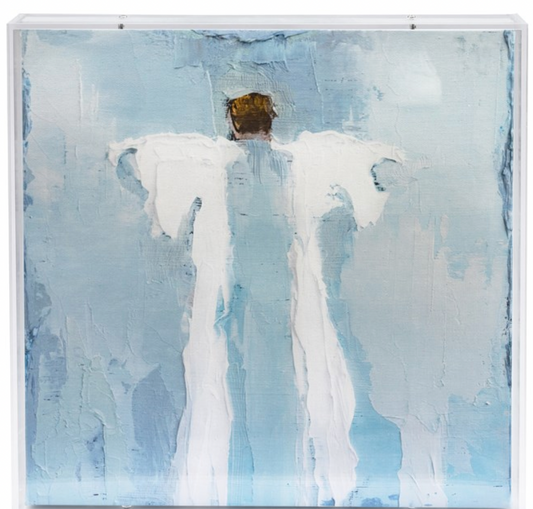 Brave Love Acrylic Shadow Box Print