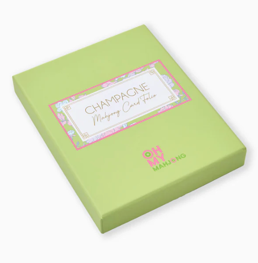 Champagne Mahjong Card Folio