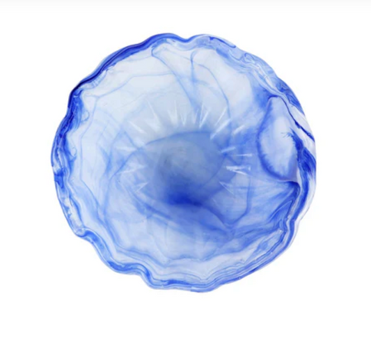 Onda Glass Cobalt Small Bowl