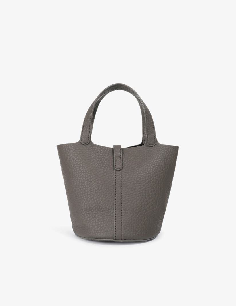Joya Mini Bucket Bag - Grey