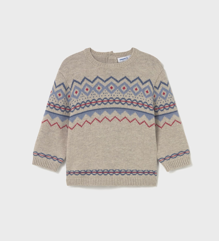 Jacquard Pattern Sweater