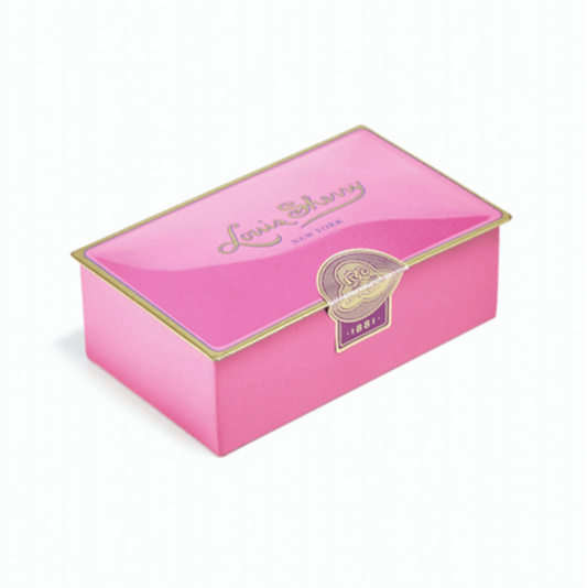 Jewel Box 2-Piece Candy Tin - Draper Pink