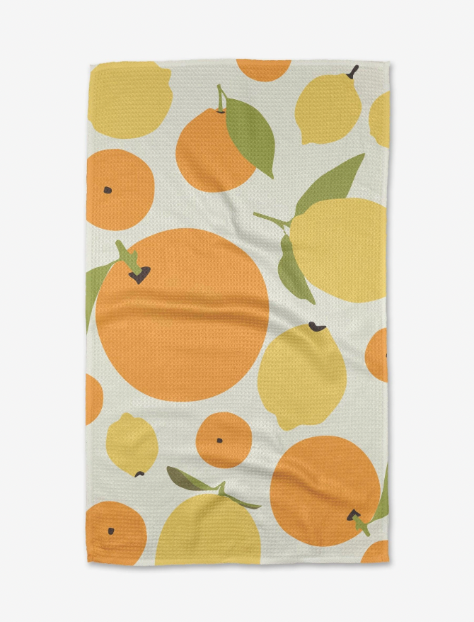 Lemon & Oranges Tea Towel