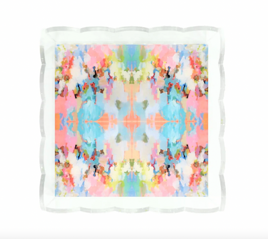 Brooks Avenue Scalloped Tray - Small
