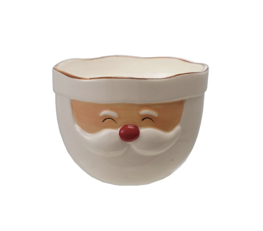 Santa Head Bowl