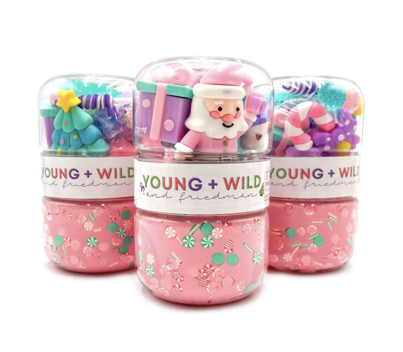 Pastel Christmas Grab & Go Dough