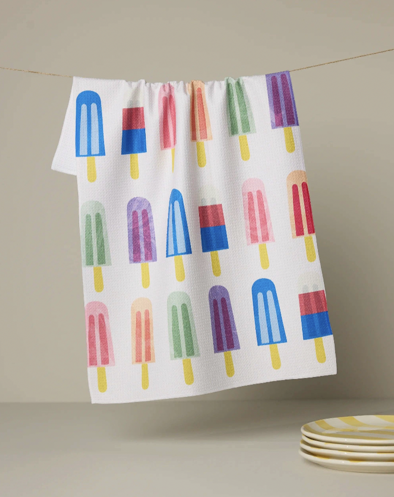 Popsicles Tea Towel