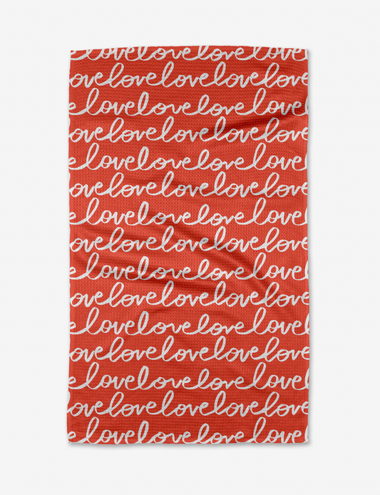 Love Tea Towel
