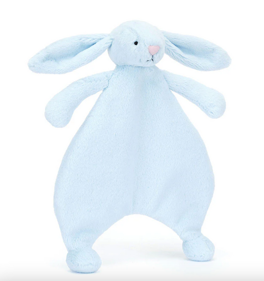 Bashful Blue Bunny Lovey