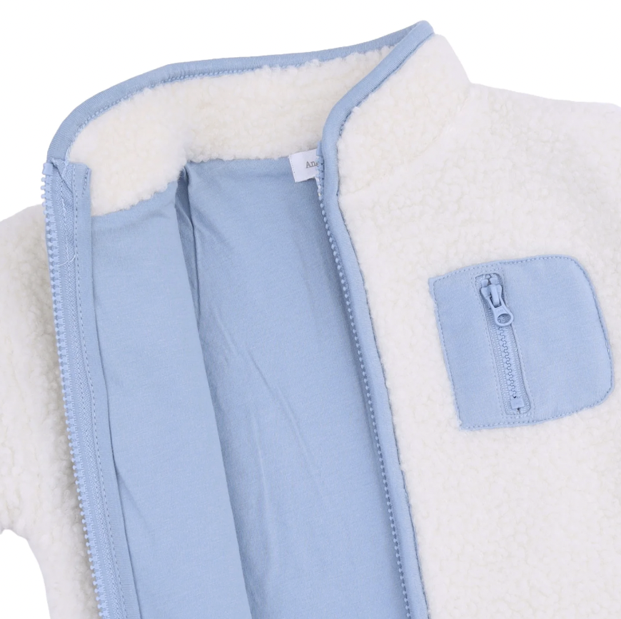 Sherpa Zip Jacket with Lining