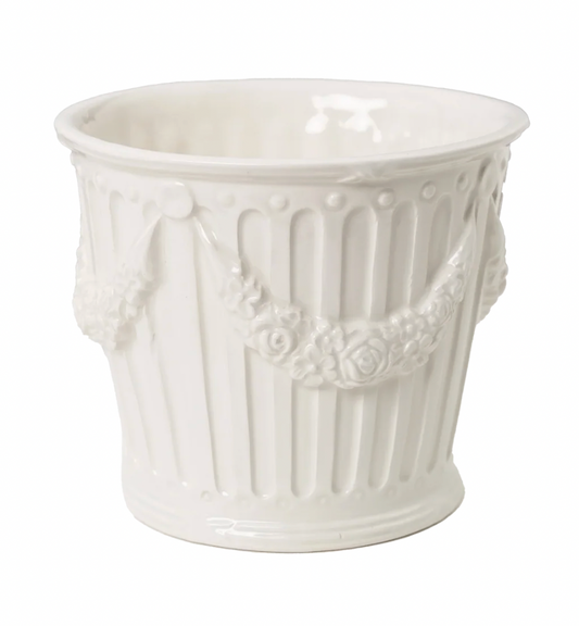 Garland Decor Cream Cachepot, Small