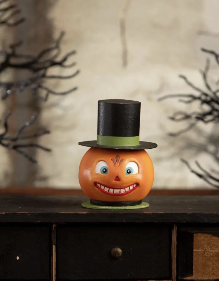 Smiling Pumpkin Container