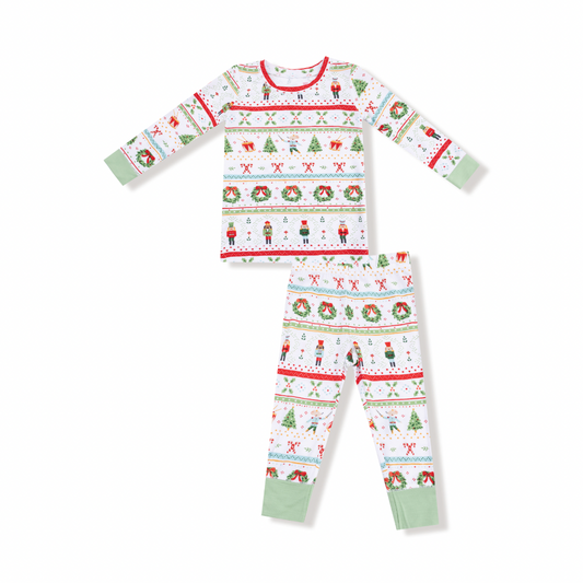 Nutcracker Fair Isle Pajamas