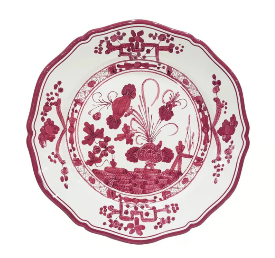 VIDA Faenza Salad Plates, Set of 4 - Pink + White