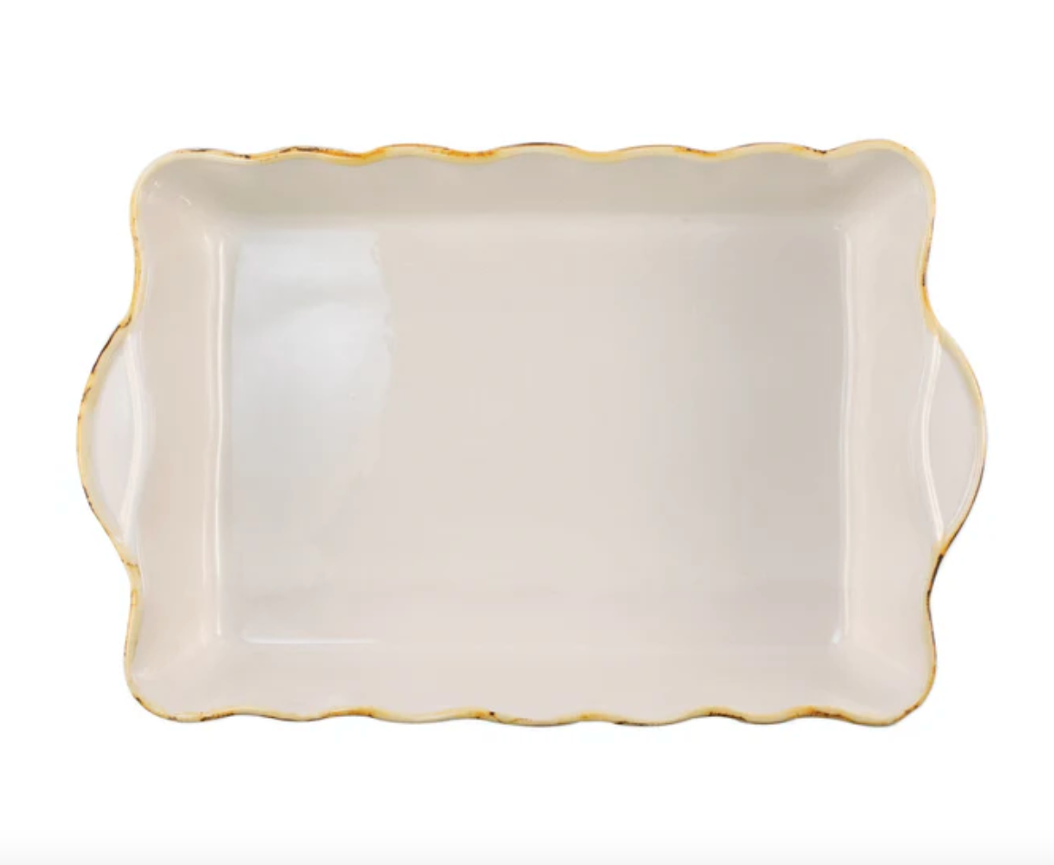 Large Italian Rectangular Baker