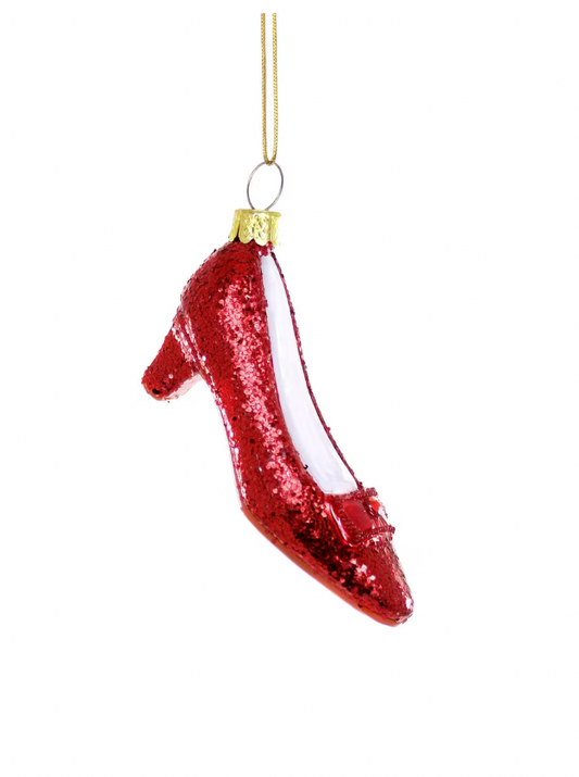 Ruby Red Slipper Ornament