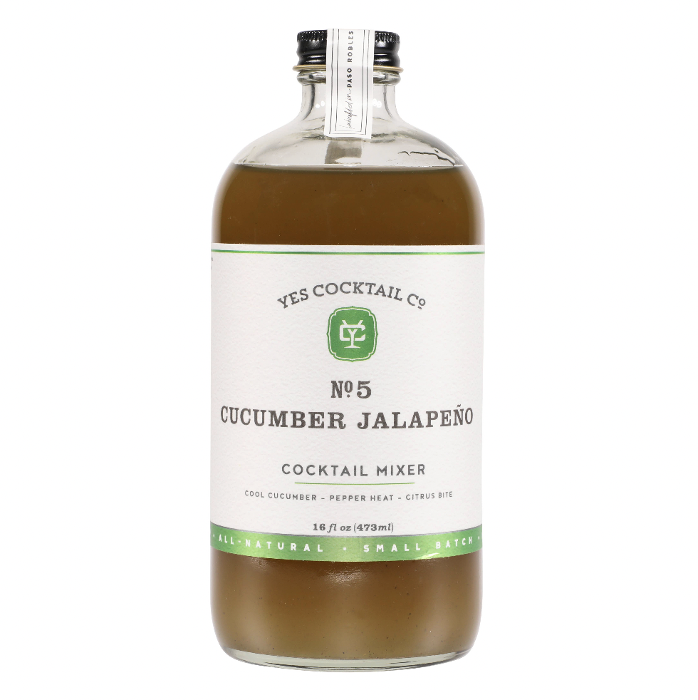 Cucumber Jalapeno Cocktail Mixer