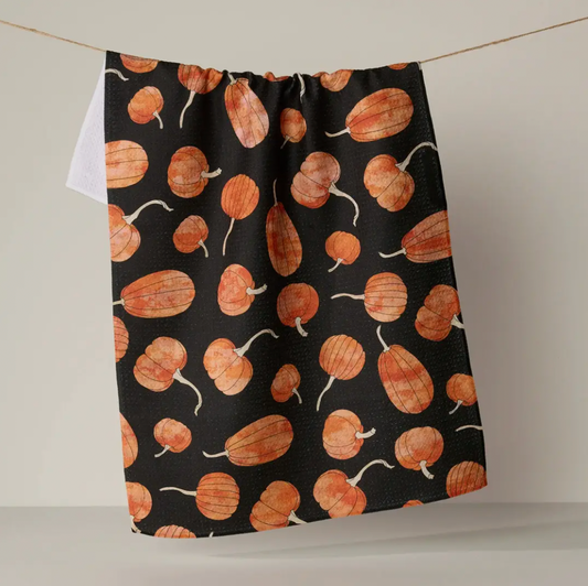 Pumpkin Tea Towel
