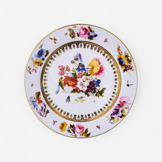 White Ground Tin Plate