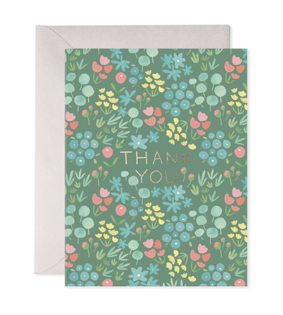 Sage Meadow Thank You Card