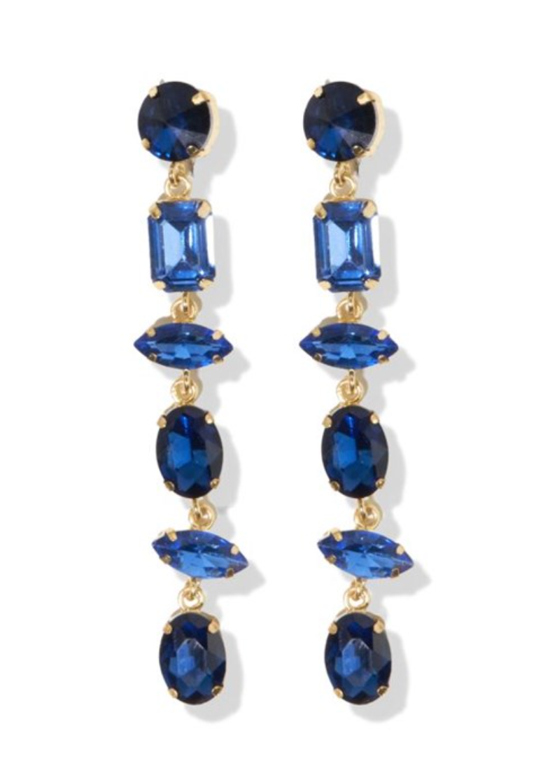Blue Ombre Earrings