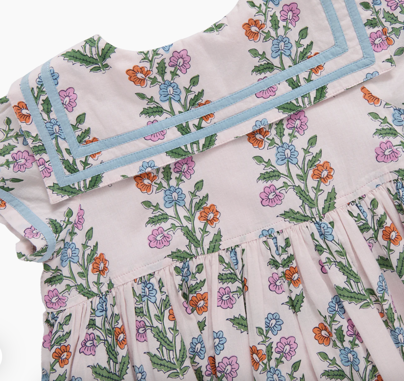 Pink Dewdrop Block Prink Elowen Dress