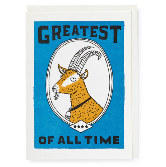 Greatest of All Time | Greeting Card